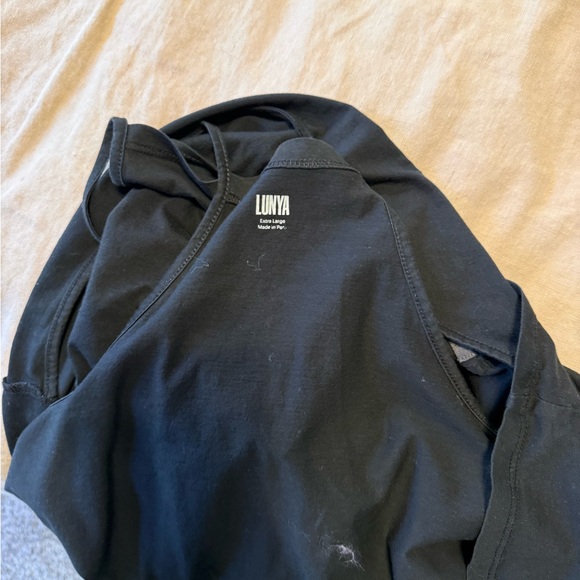 Lunya Black Women's Tank Top - Picture 4 of 4